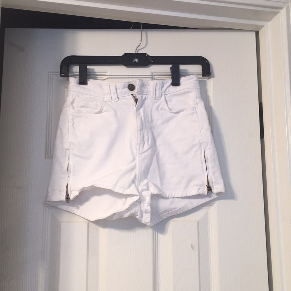 White shorts